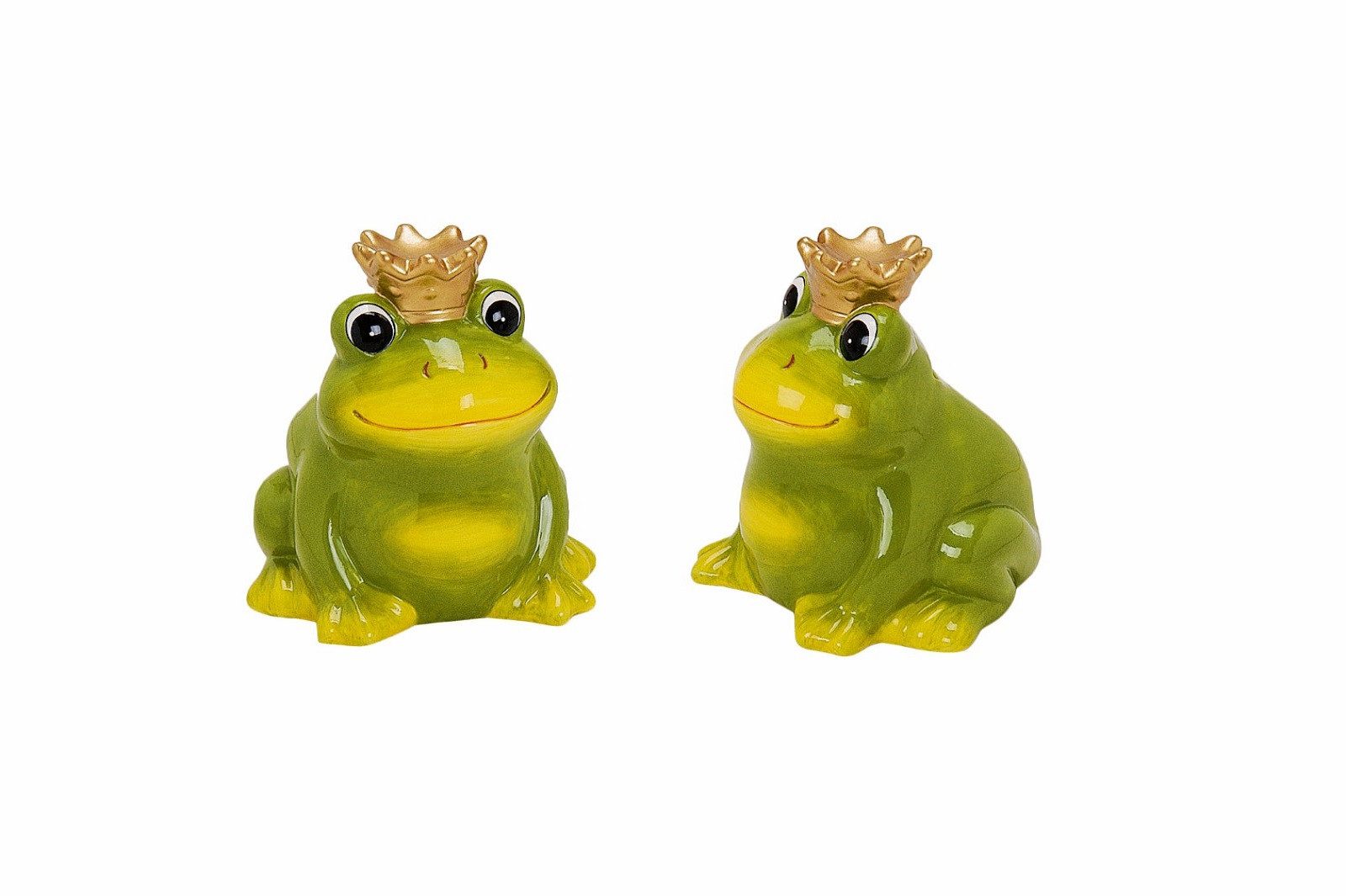 Wurm Spardose Spardose Frosch mit Krone aus Keramik