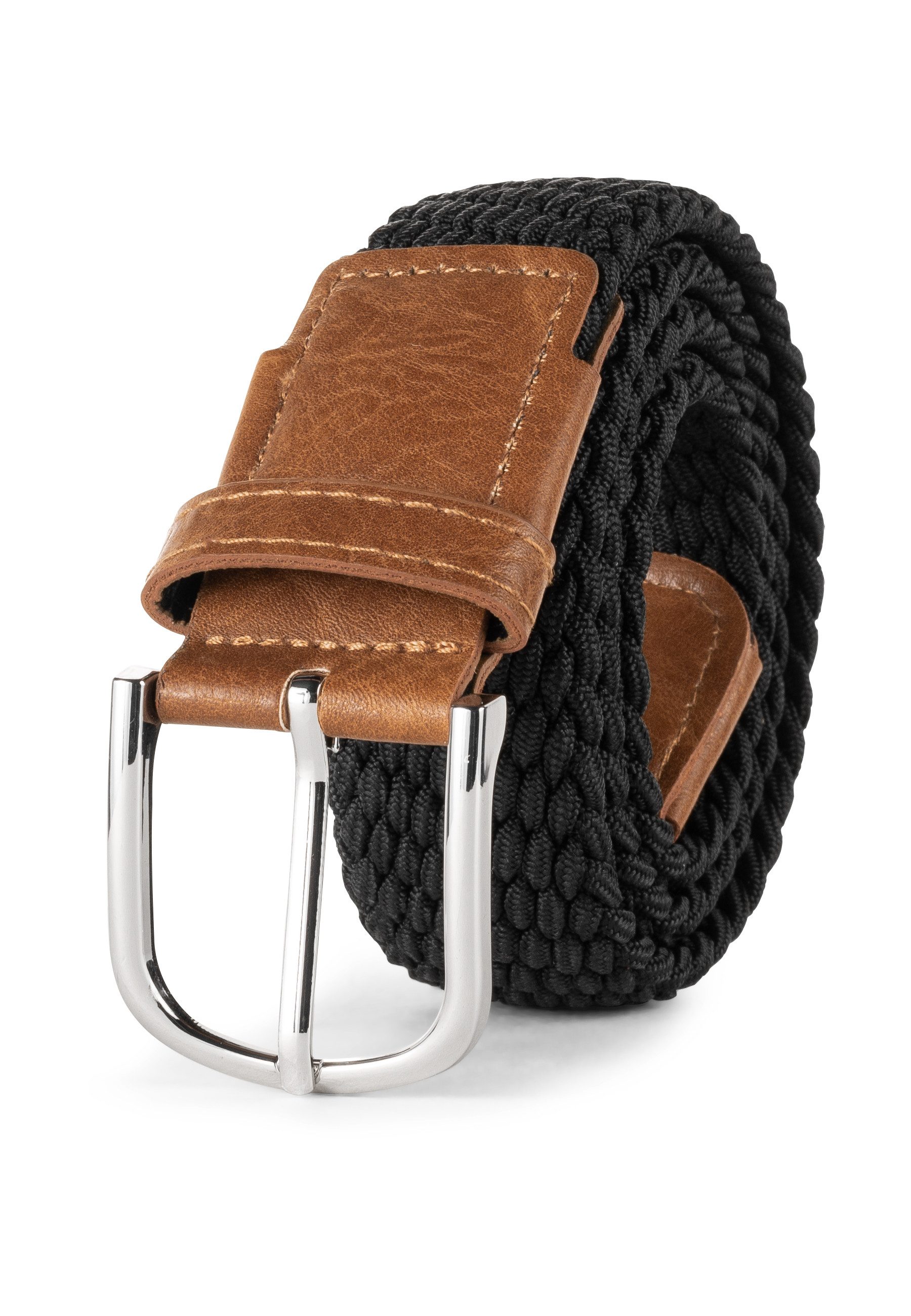 Indicode Stoffgürtel Herren Alvin Gürtel Canvas Belt (1-St) Elastischer Fle günstig online kaufen