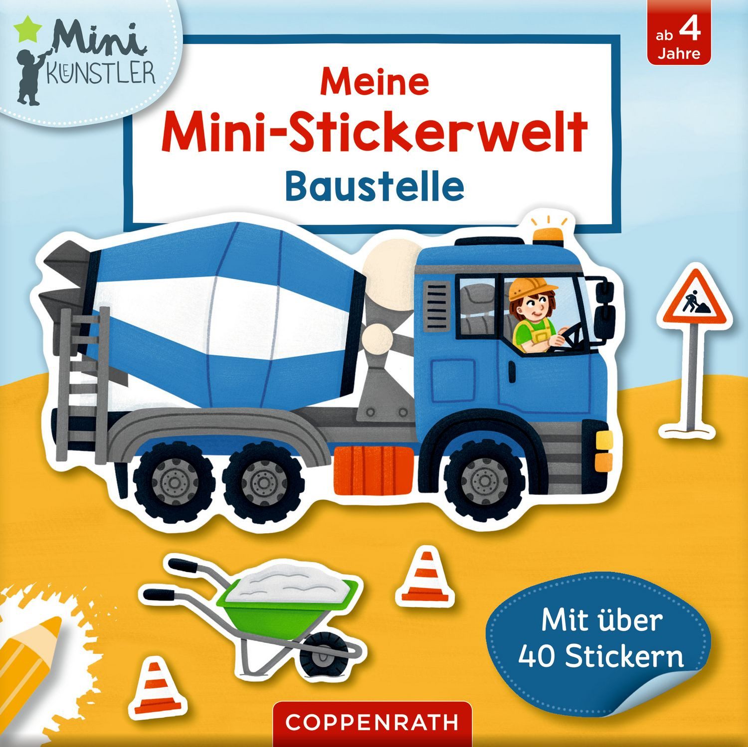 Meine Mini-Stickerwelt - Baustelle / Ruby Warnecke