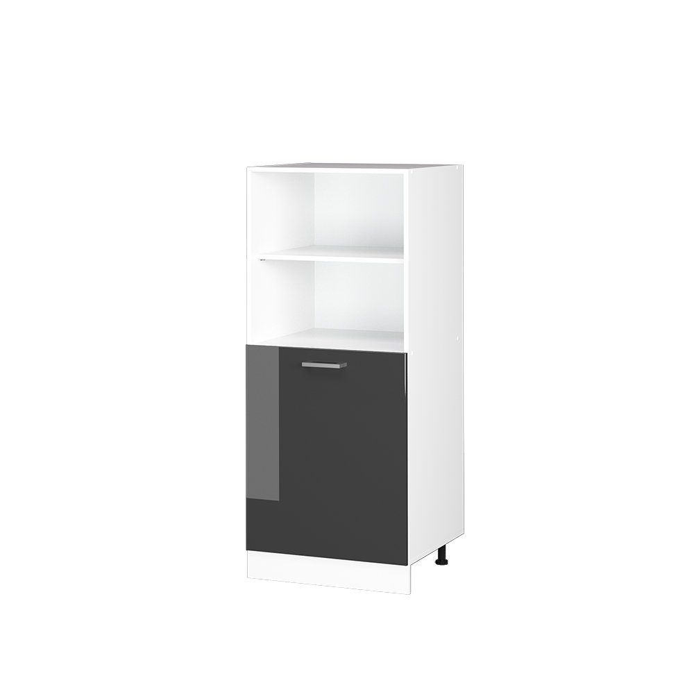 Vicco Herdumbauschrank R-Line, Anthrazit Hochglanz/Weiß, 60 günstig online kaufen