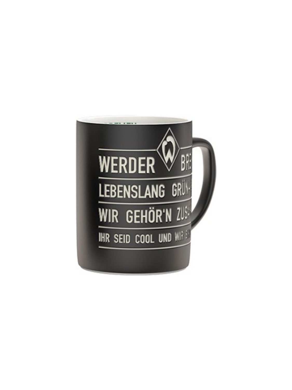 Werder Bremen Becher SV Werder Bremen Tasse "Hymne", Keramik