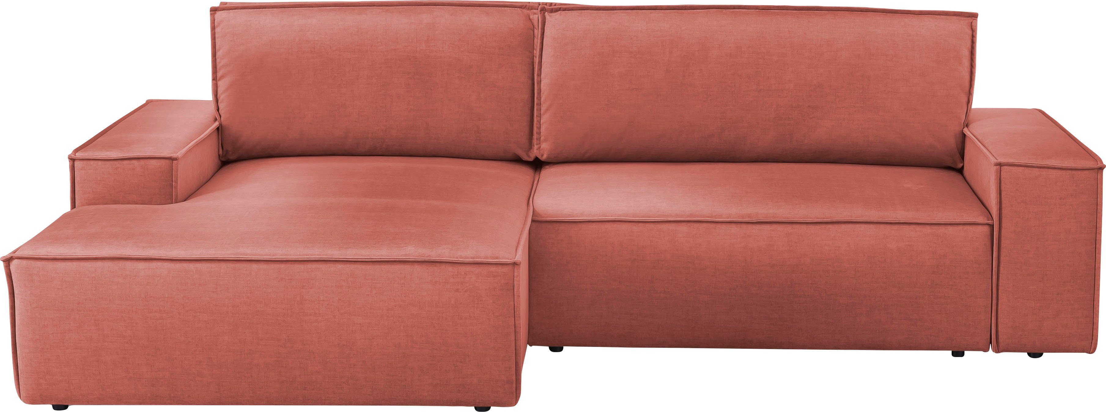 Home affaire Ecksofa SHERWOOD Schlafsofa 267 günstig online kaufen