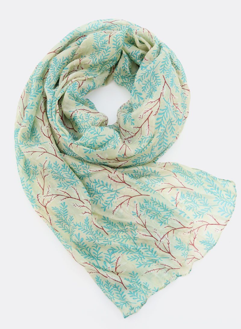 Djian Seidenschal Seidenschal BRANCHES / 100% günstig online kaufen