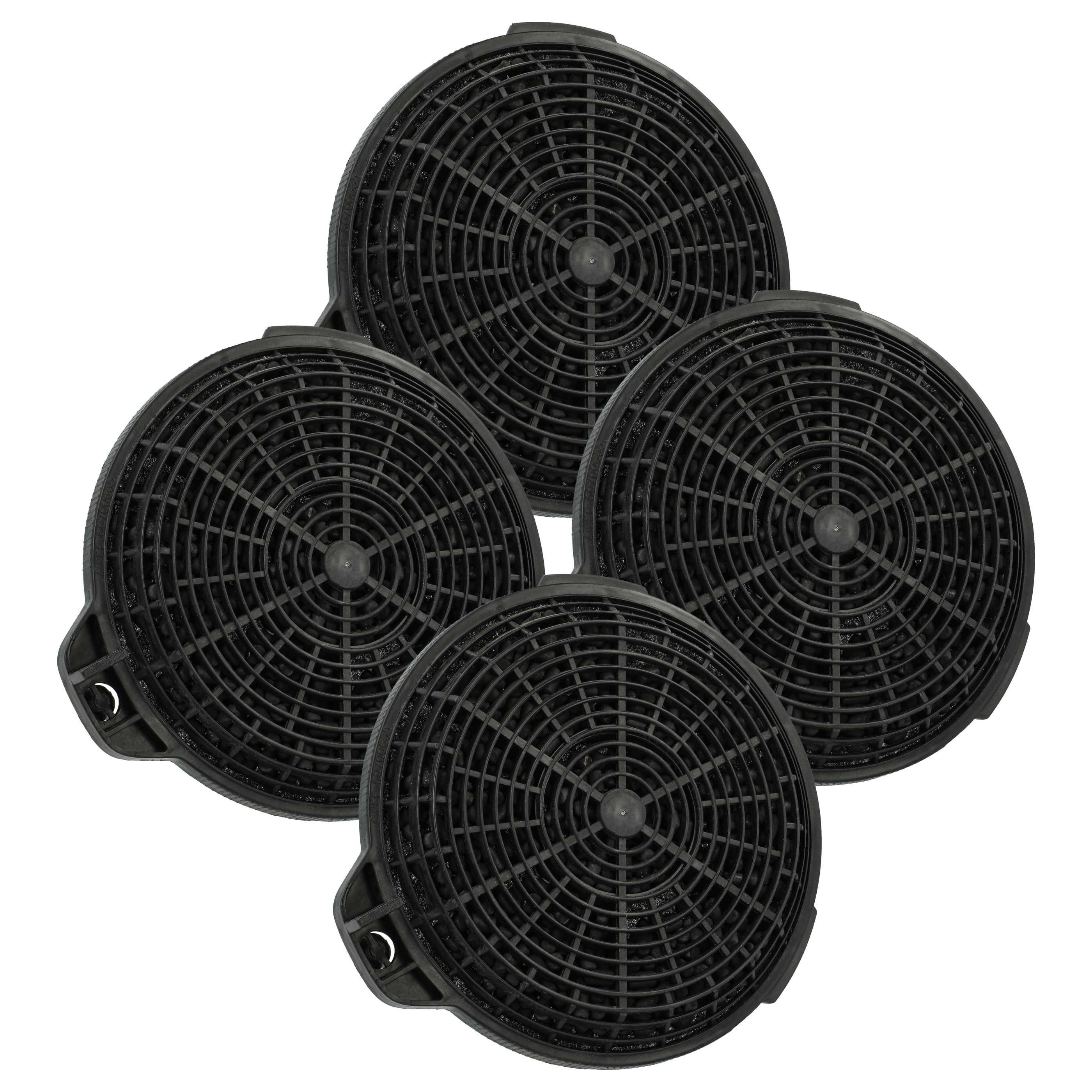 vhbw Aktivkohlefilter passend für Edesa ECB-9411 X, ECB-6411 X Dunstabzugshaube, Zubehör für Edesa ECB-9411 X ECB-6411 X