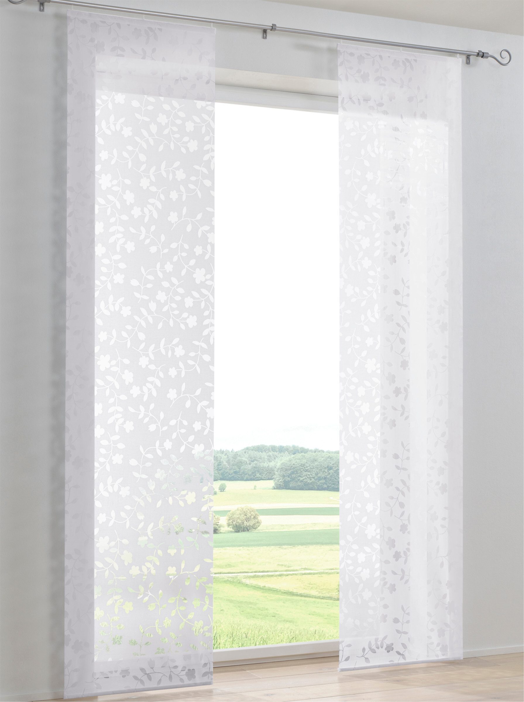 heine Gardine Schiebevorhang, Klettband (2 St), günstig online kaufen