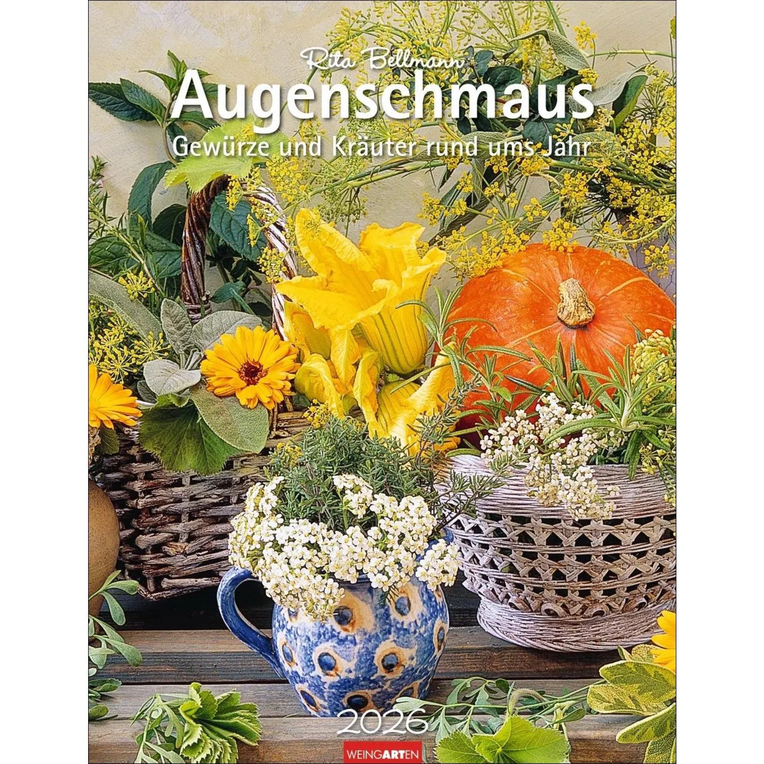 Wandkalender Augenschmaus Kalender 2026 - Gewürze und Kräuter rund ums Jahr