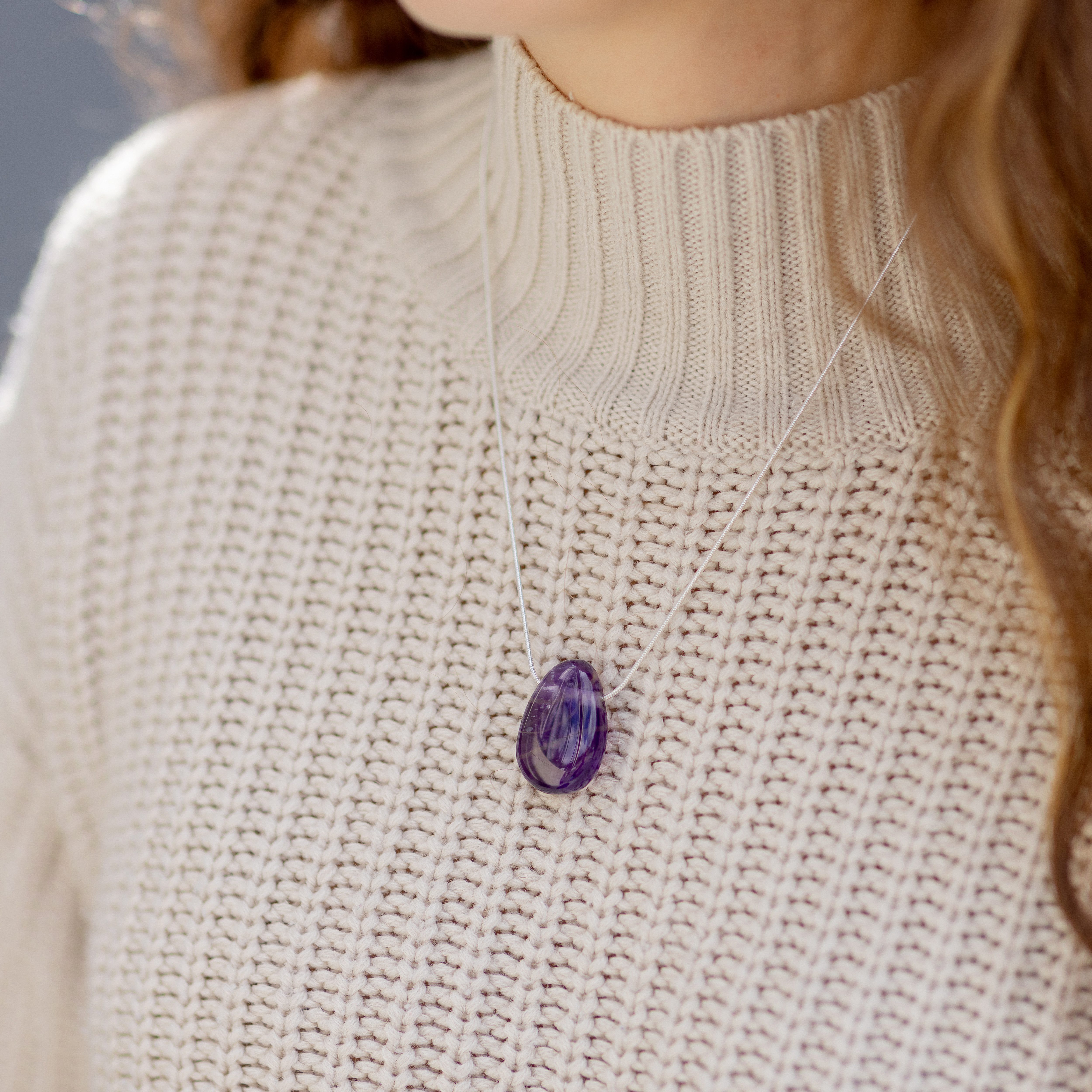 Lebensquelle Plus Kettenanhänger Tropfen Anhänger Edelstein + Edelsteinkart günstig online kaufen