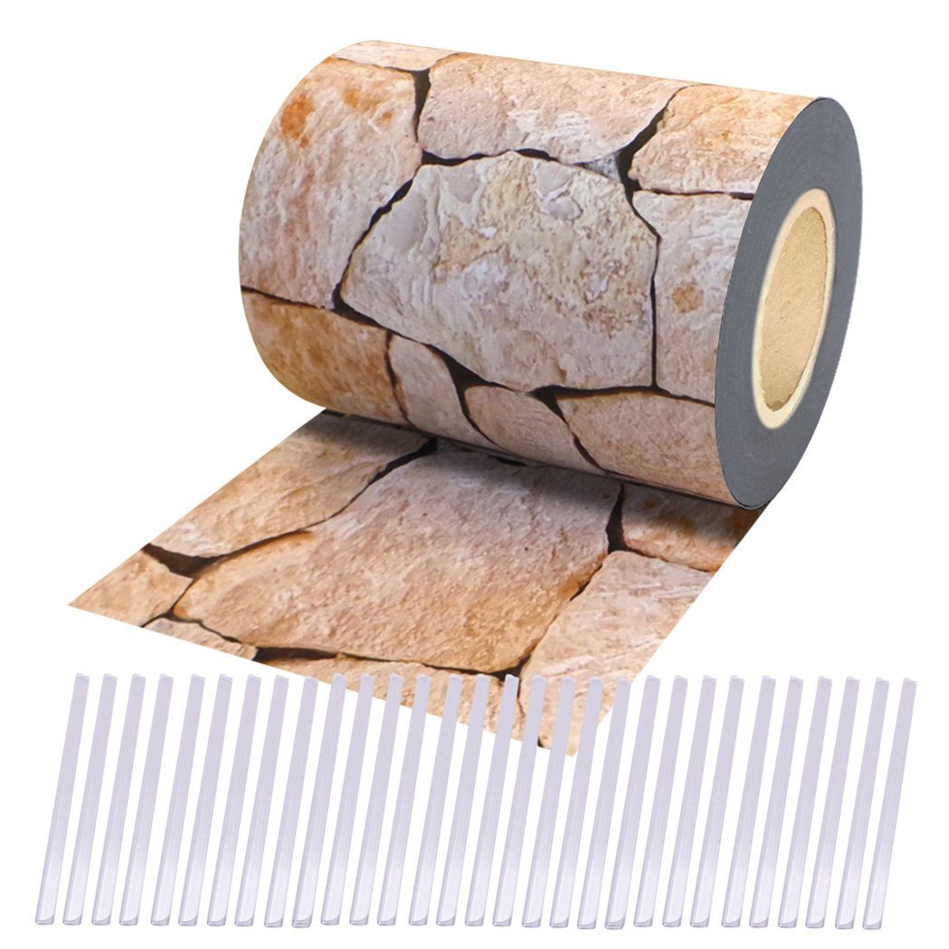 Plantiflex Sichtschutzstreifen Sichtschutz Rolle 35m blickdicht PVC Zaunfol günstig online kaufen