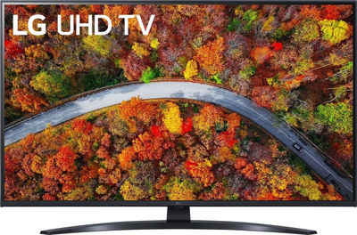 LG 43UP81009LR LCD-LED Fernseher (108 cm/43 Zoll, 4K Ultra HD, Smart-TV, LG Local Contrast, Sprachassistenten, HDR10 Pro, LG ThinQ, inkl. Magic-Remote Fernbedienung)