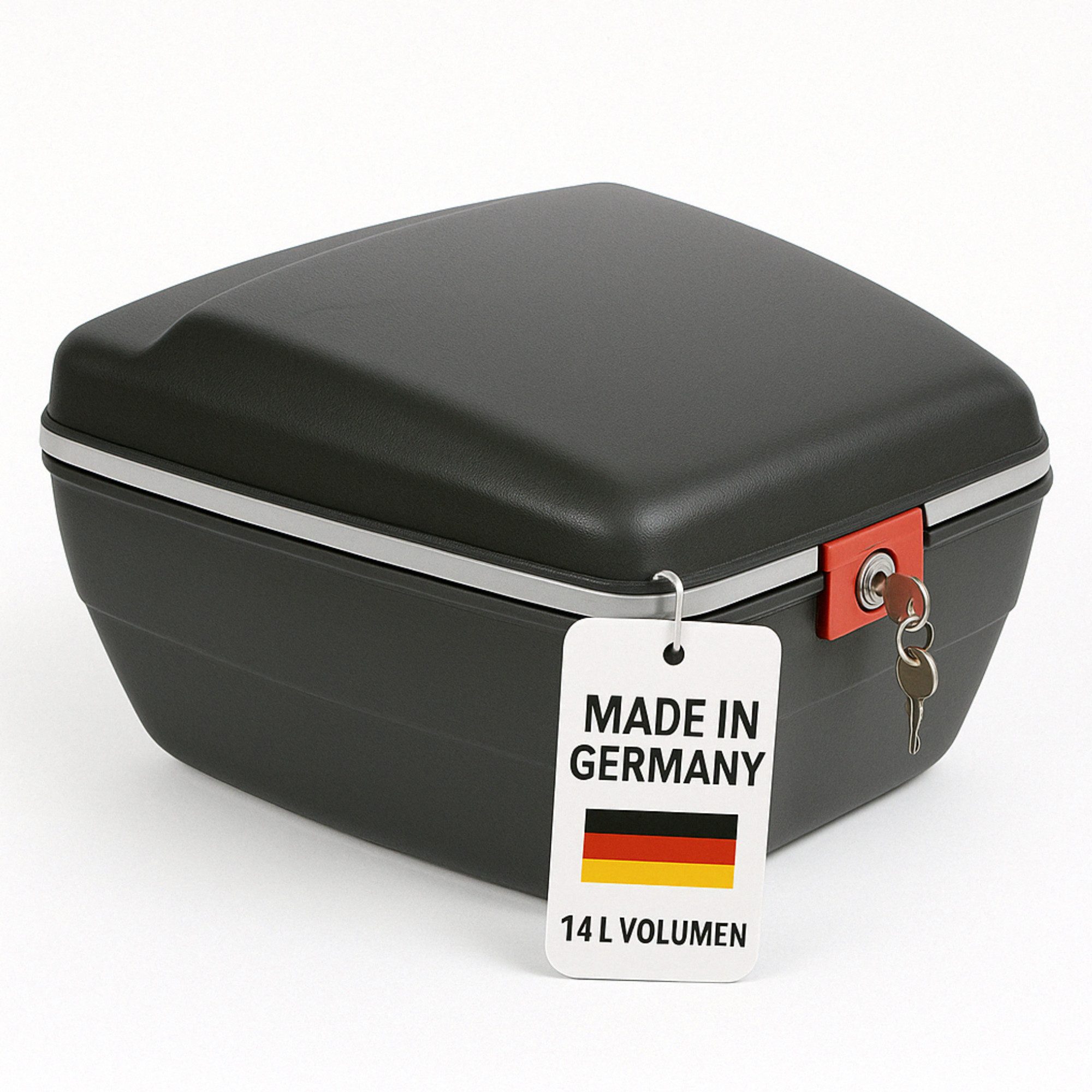 Thiru Fahrradkoffer - Touring-Tresor 14L - Fahrradkoffer - Abschließbar & diebstahlsicher