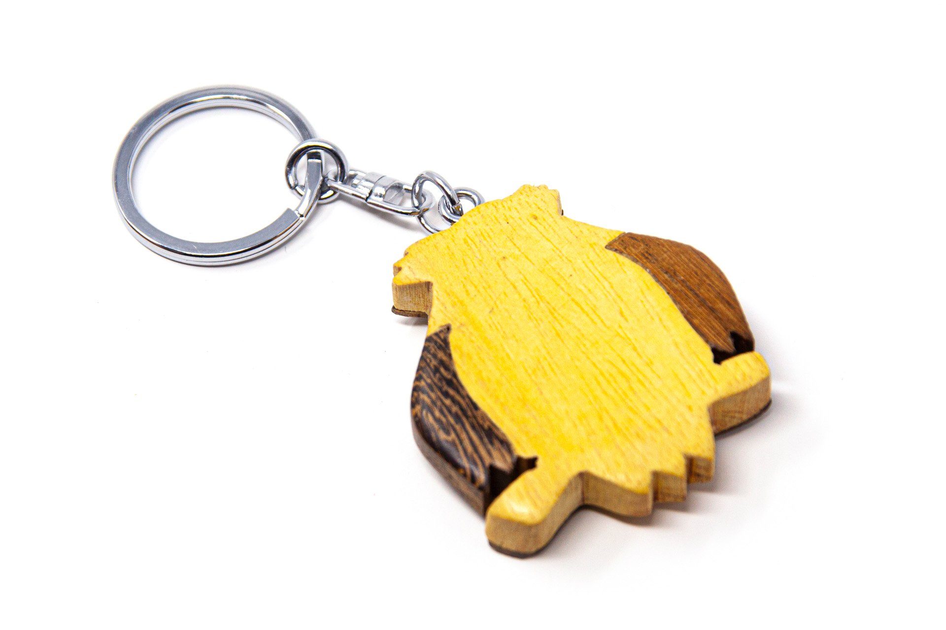 Holz Uhu - Schlüsselanhänger aus Cornelißen Schlüsselanhänger