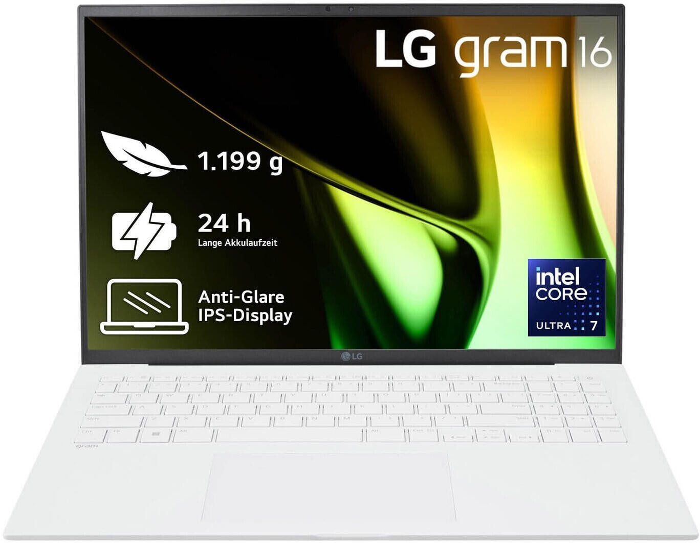 LG LG GRAM 16Z90S-G.AA77G Ultrabook (Intel Core Ultra 7, 1000 GB SSD)