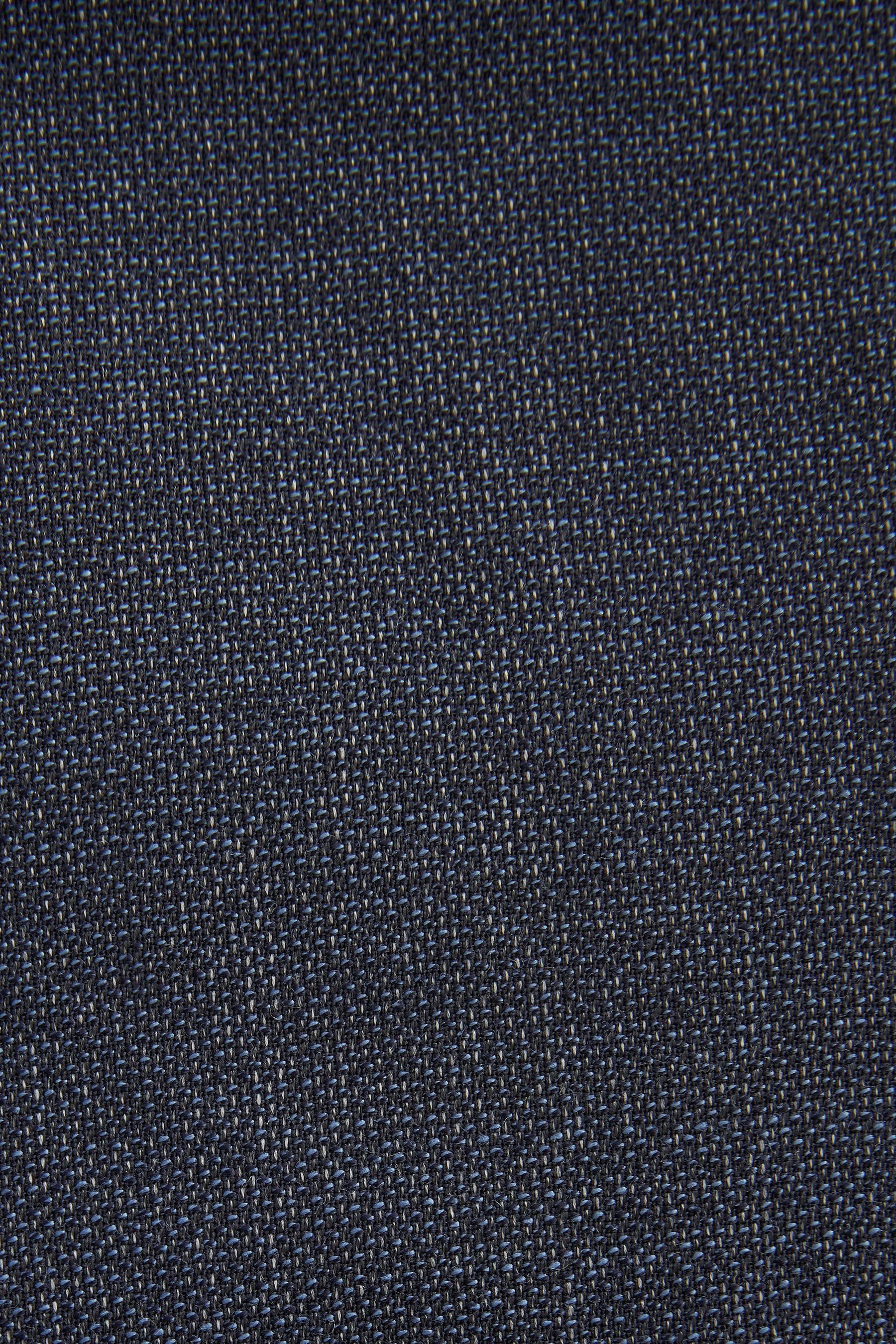 Anzughose Slim Fit (1-tlg) Navy Anzughose strukturiertes Signature Next