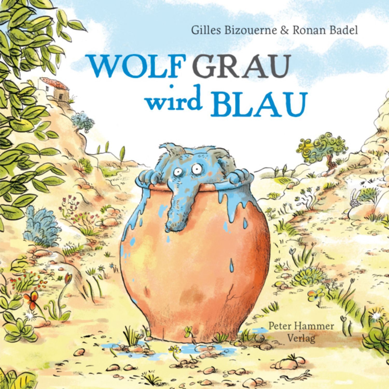 Wolf Grau wird blau / Gilles Bizouerne