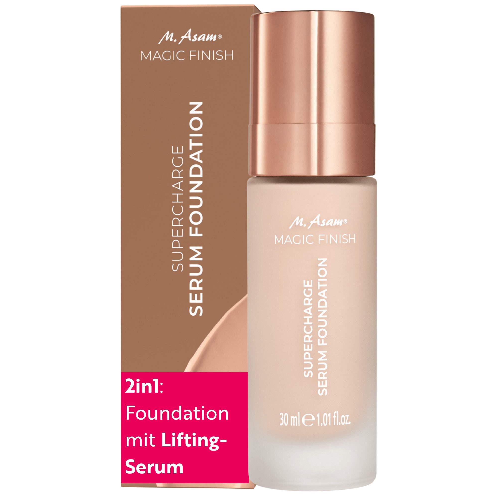 Supercharge Serum Foundation Rose Fair