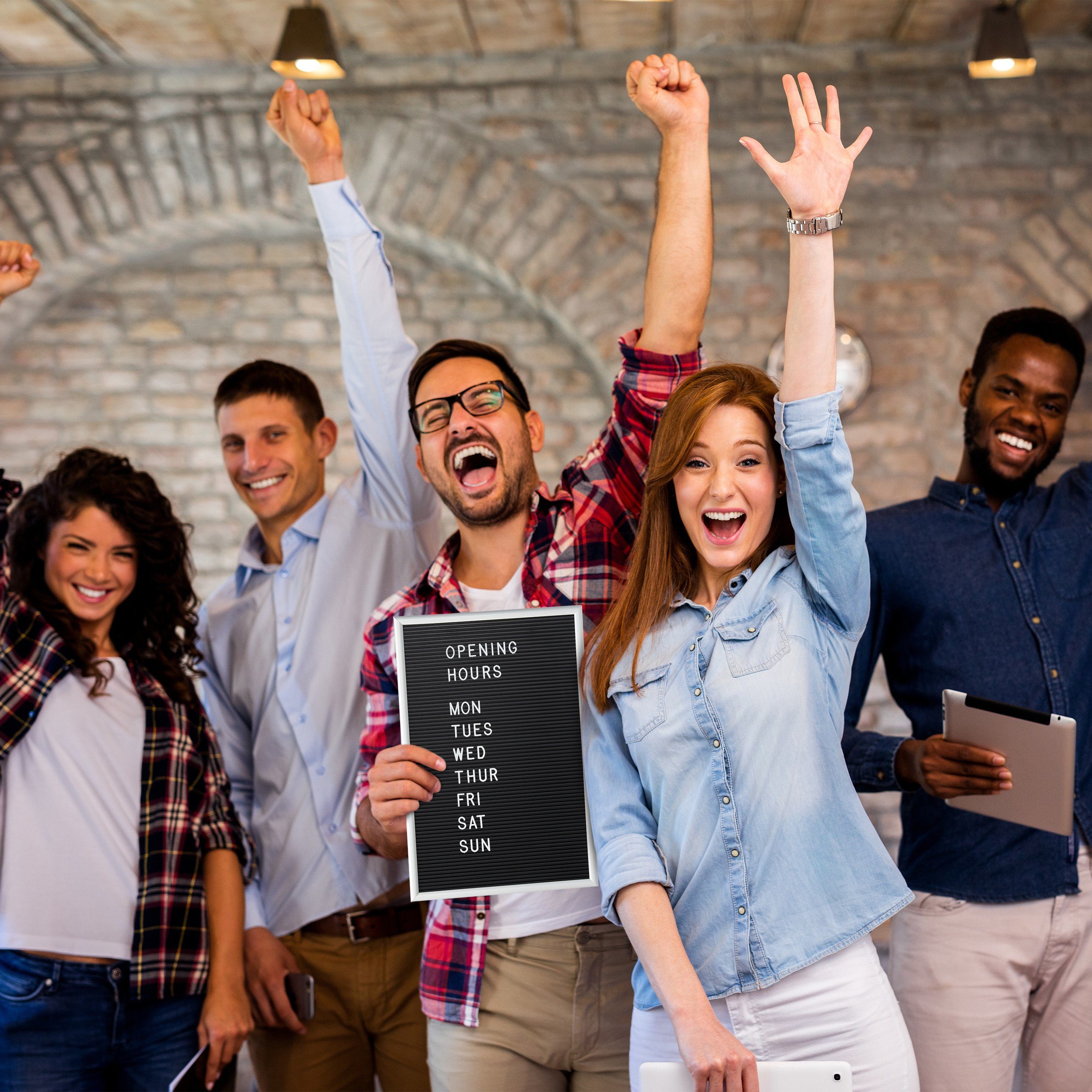 relaxdays Memoboard Letterboard 30 x 45 cm, weiß günstig online kaufen