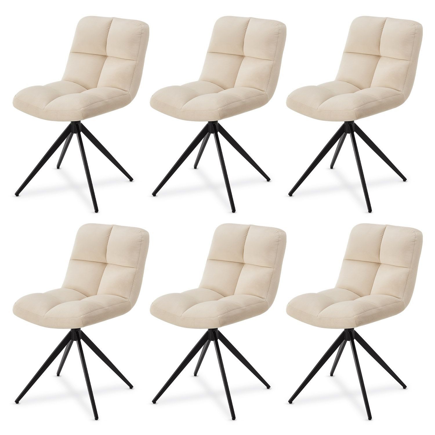 Juskys Esszimmerstuhl Dallas (6 St), 4er günstig online kaufen