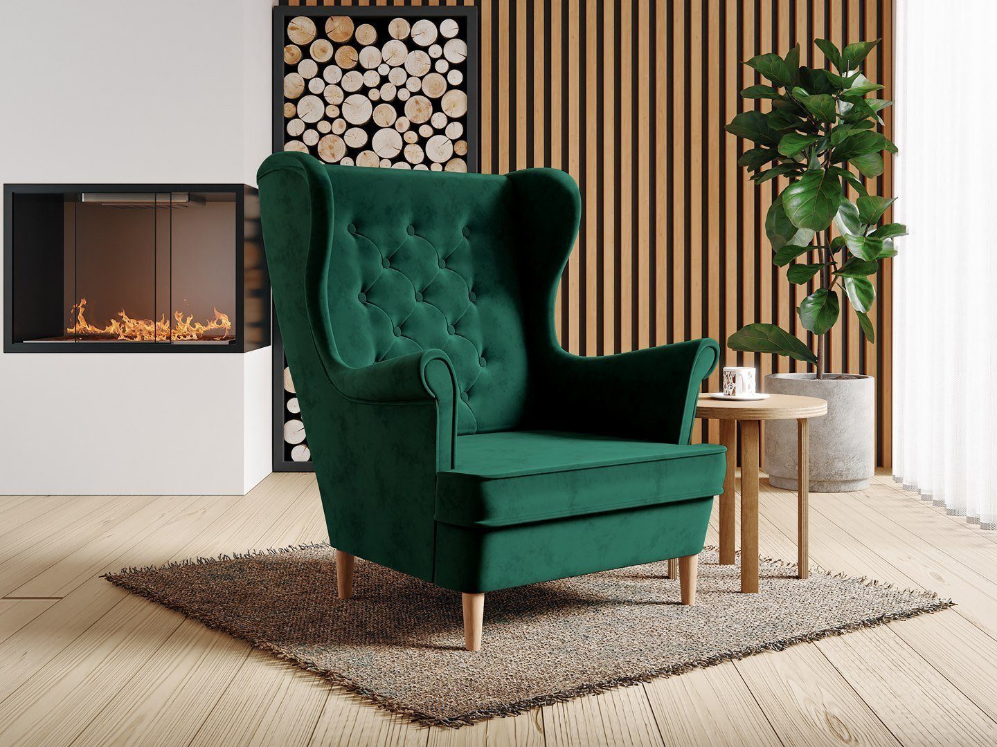 Beautysofa Sessel Falco III (stilvoll Polstersessel günstig online kaufen
