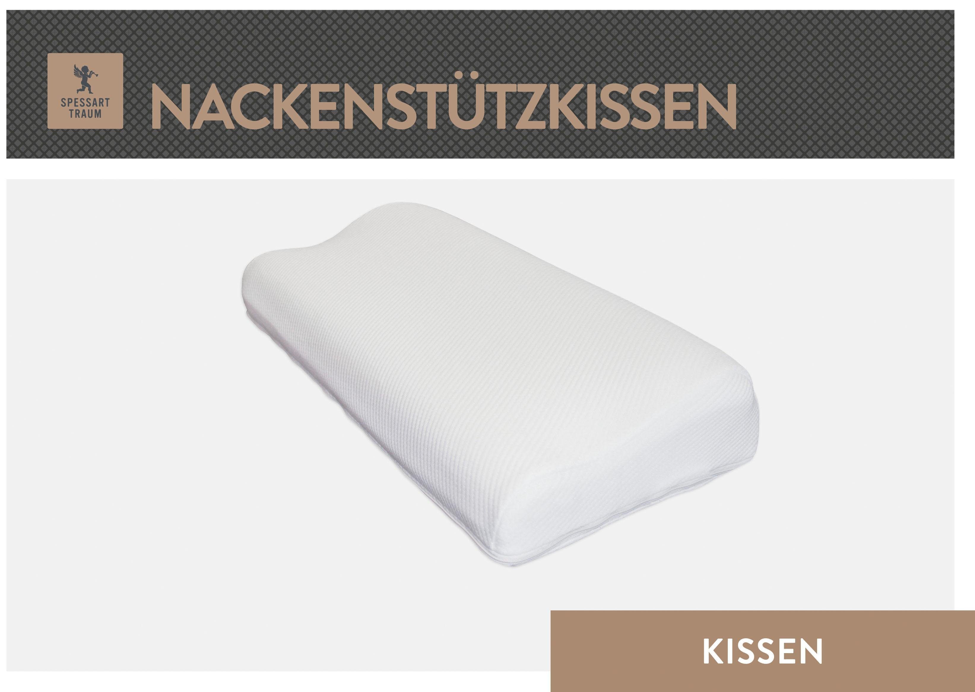 SPESSARTTRAUM Nackenstützkissen Bronze, Bezug: Tencel Doppeltuch, günstig online kaufen