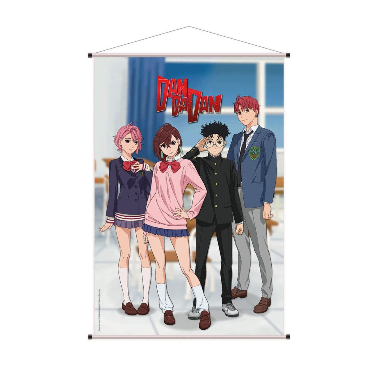 Sakami Merchandise Poster Dandadan Wandrolle Ghosts, Aliens & Homework 60 x 90 cm