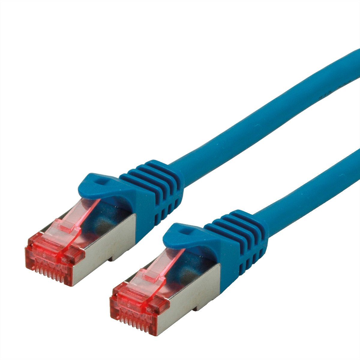 ROLINE Patchkabel Cat.6 S/FTP (PiMF) LAN-Kabel, RJ-45 Männlich (Stecker), RJ-45 Männlich (Stecker) (30.0 cm), Component Level, LSOH