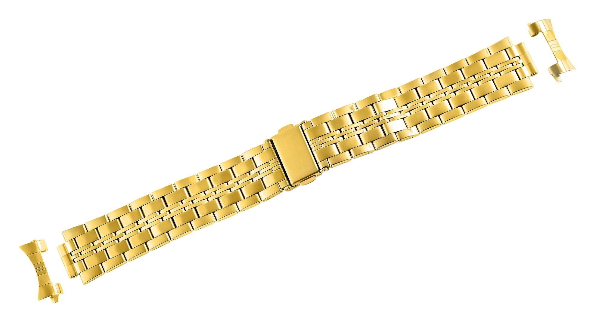 Engelhardt Uhrenarmband aus Edelstahl mit Faltschließe