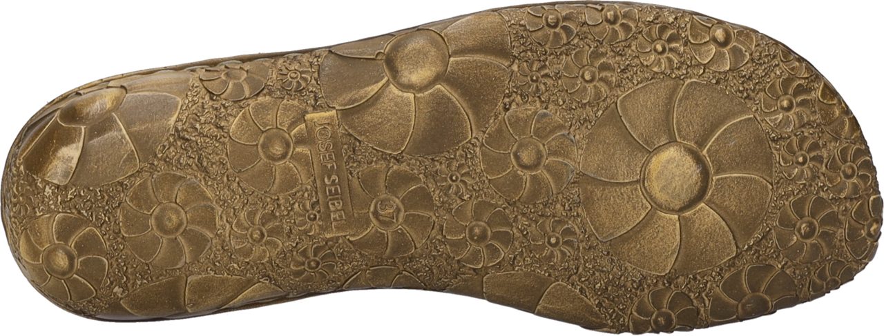 Josef Seibel Rosalie 03 Sandale Komfortschuh, Halbschuh mit Blumenprägung in der Laufsohle, G-Weite