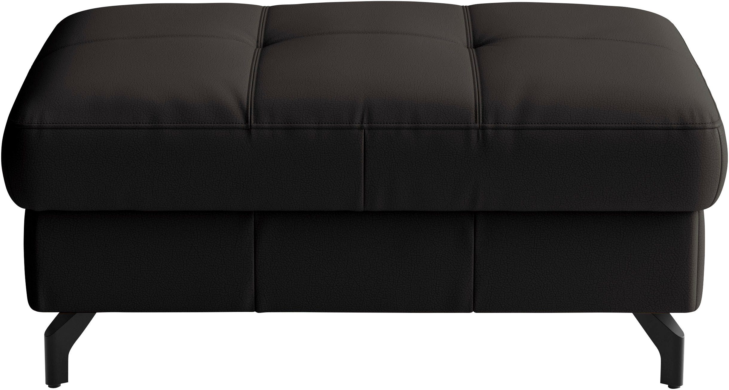 sit&more Polsterhocker Vanity Leder, B: 103 cm