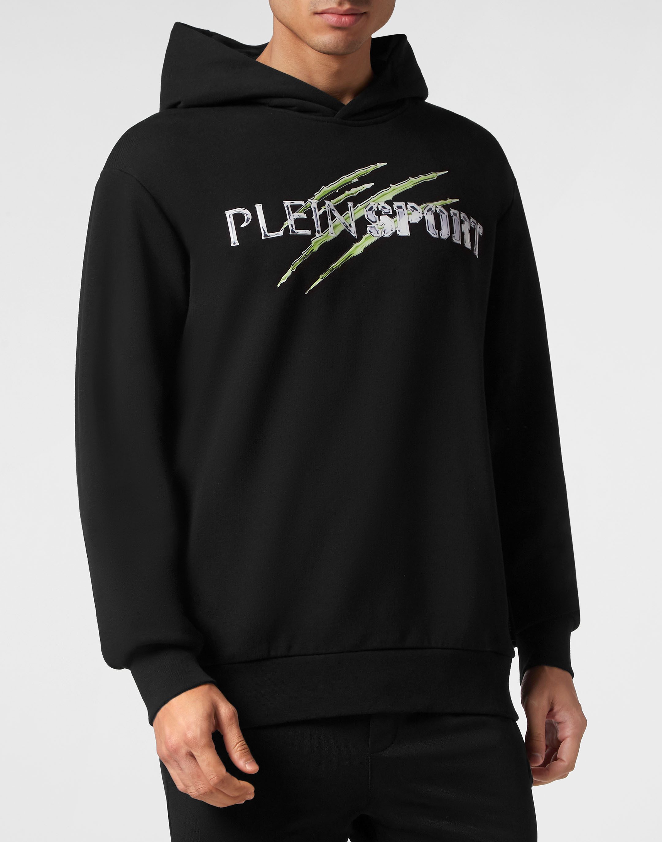 PLEIN SPORT Sweatshirt Chrome Scratch