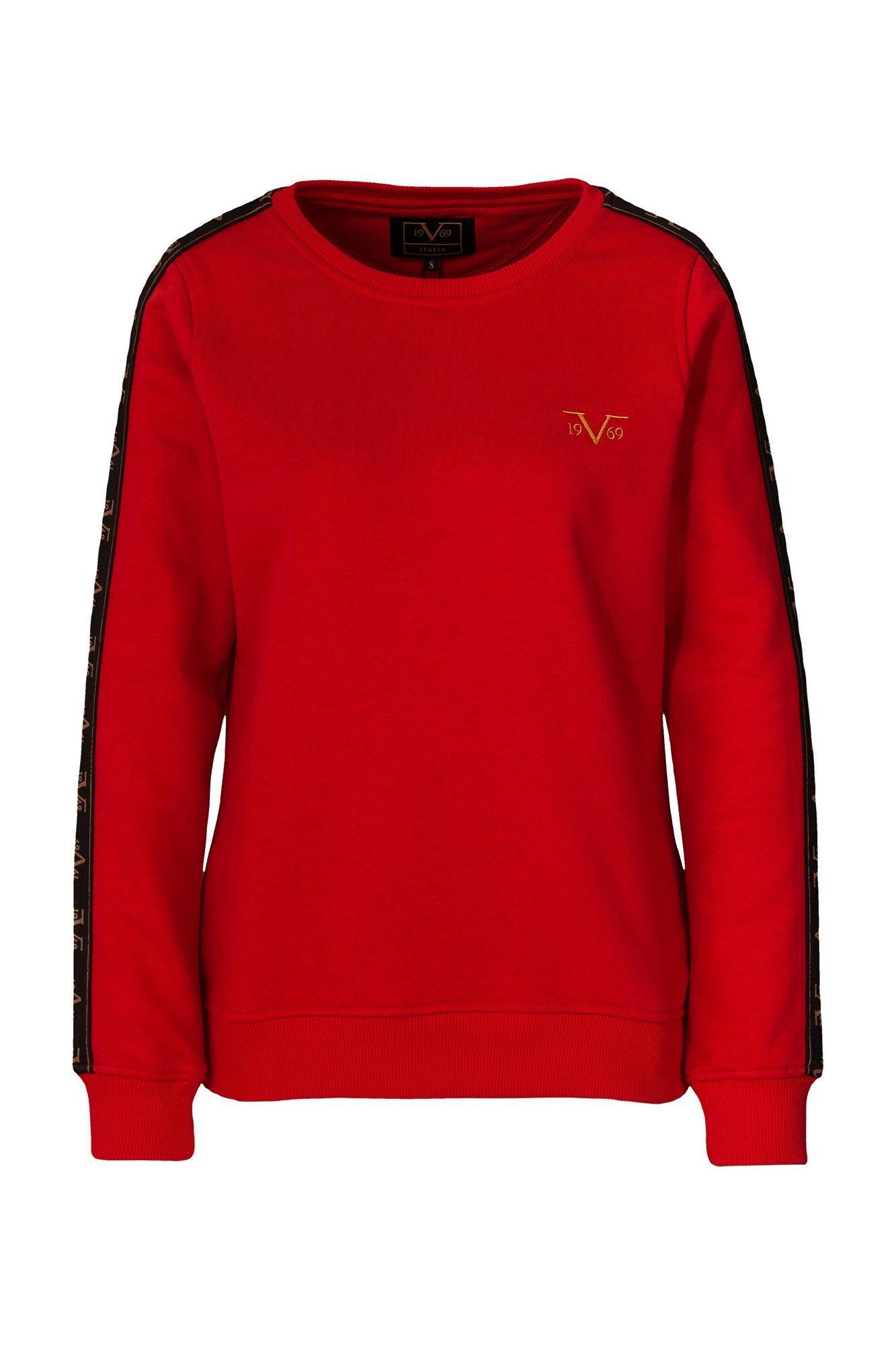 versace sweater red
