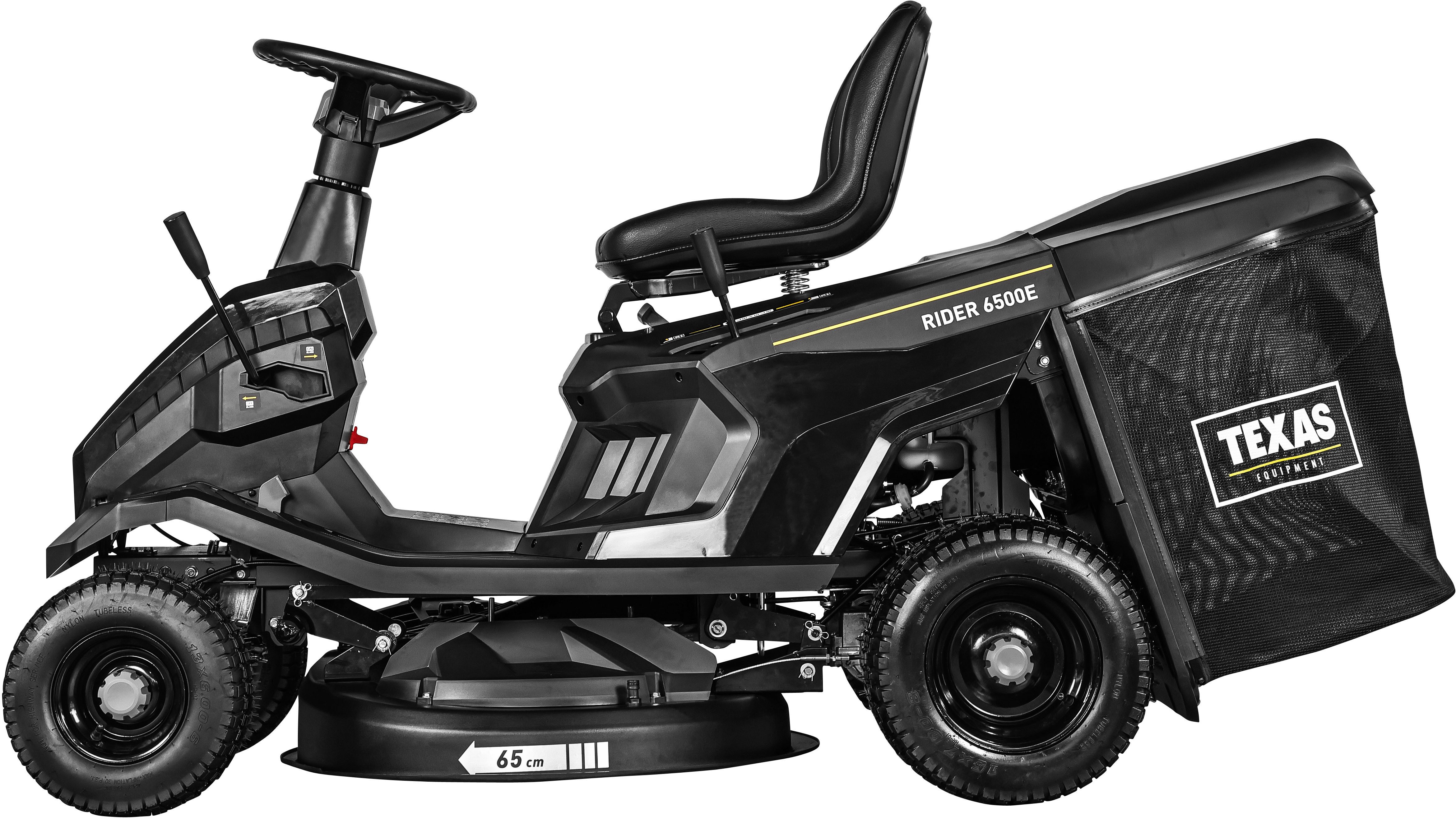 Texas Rasentraktor Rider 6500E, 65 cm Schnittbreite, 4,5 kW (6,0 PS) Leistung