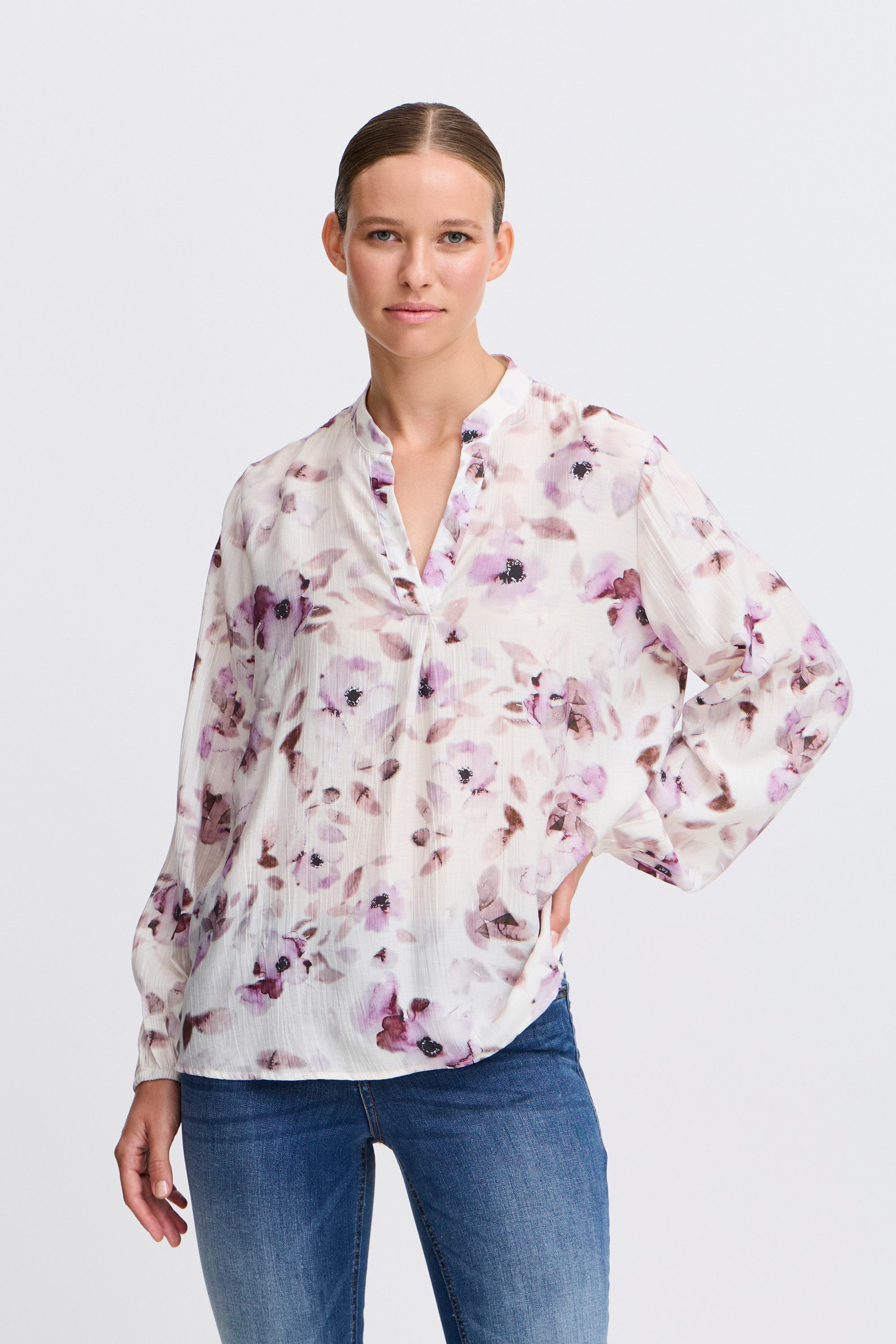 Langarmbluse BYJOLENA LS BLOUSE - LIGHT WOVEN