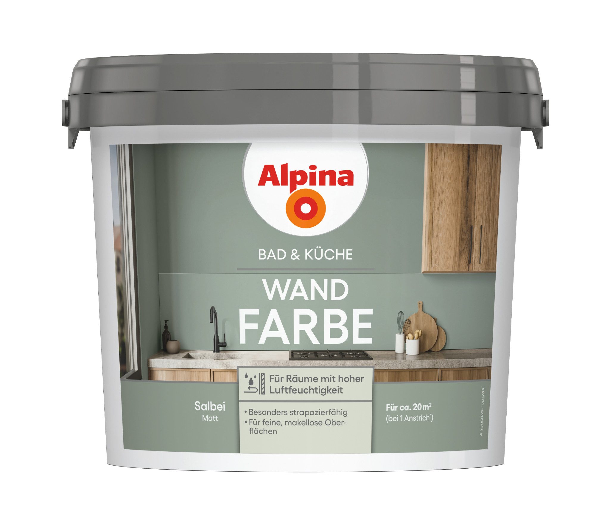 Alpina Wandfarbe Alpina Bad & Küche Wand-Farbe