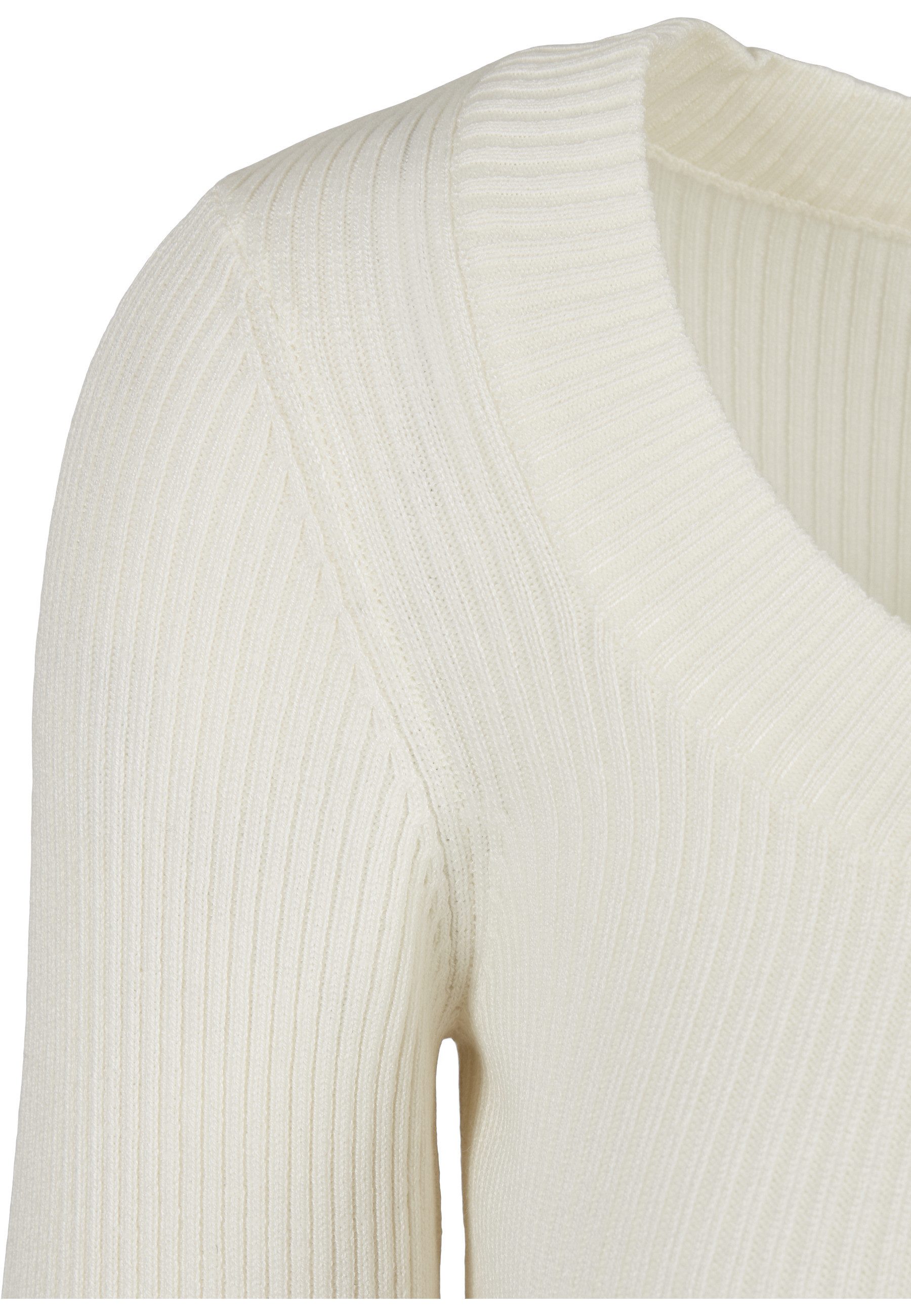 URBAN CLASSICS Sweatshirt Urban Classics Damen Ladies Wide Neckline Sweater (1-tlg)