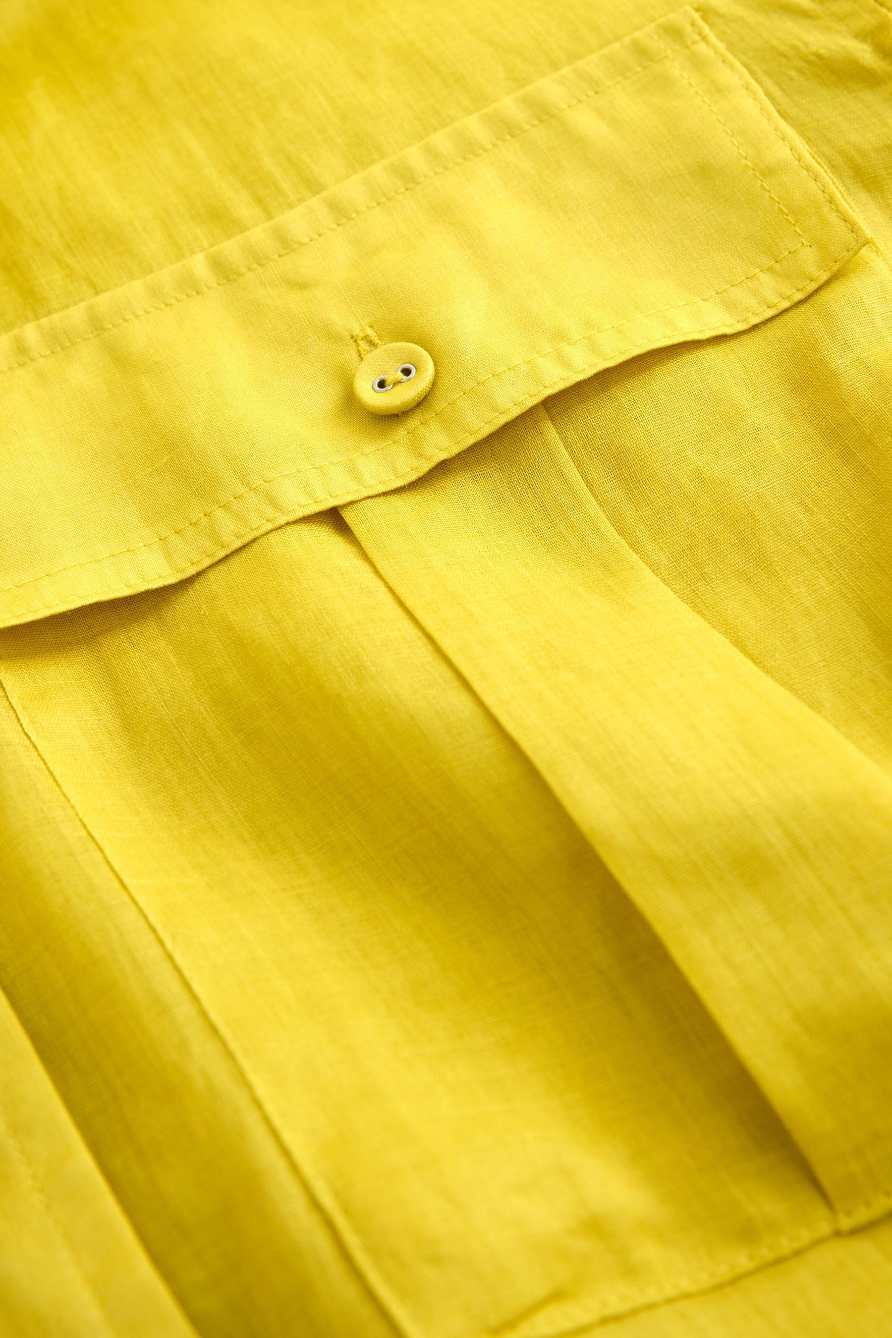 Next Hemdbluse Langärmeliges, transparentes Utility-Hemd (1-tlg)
