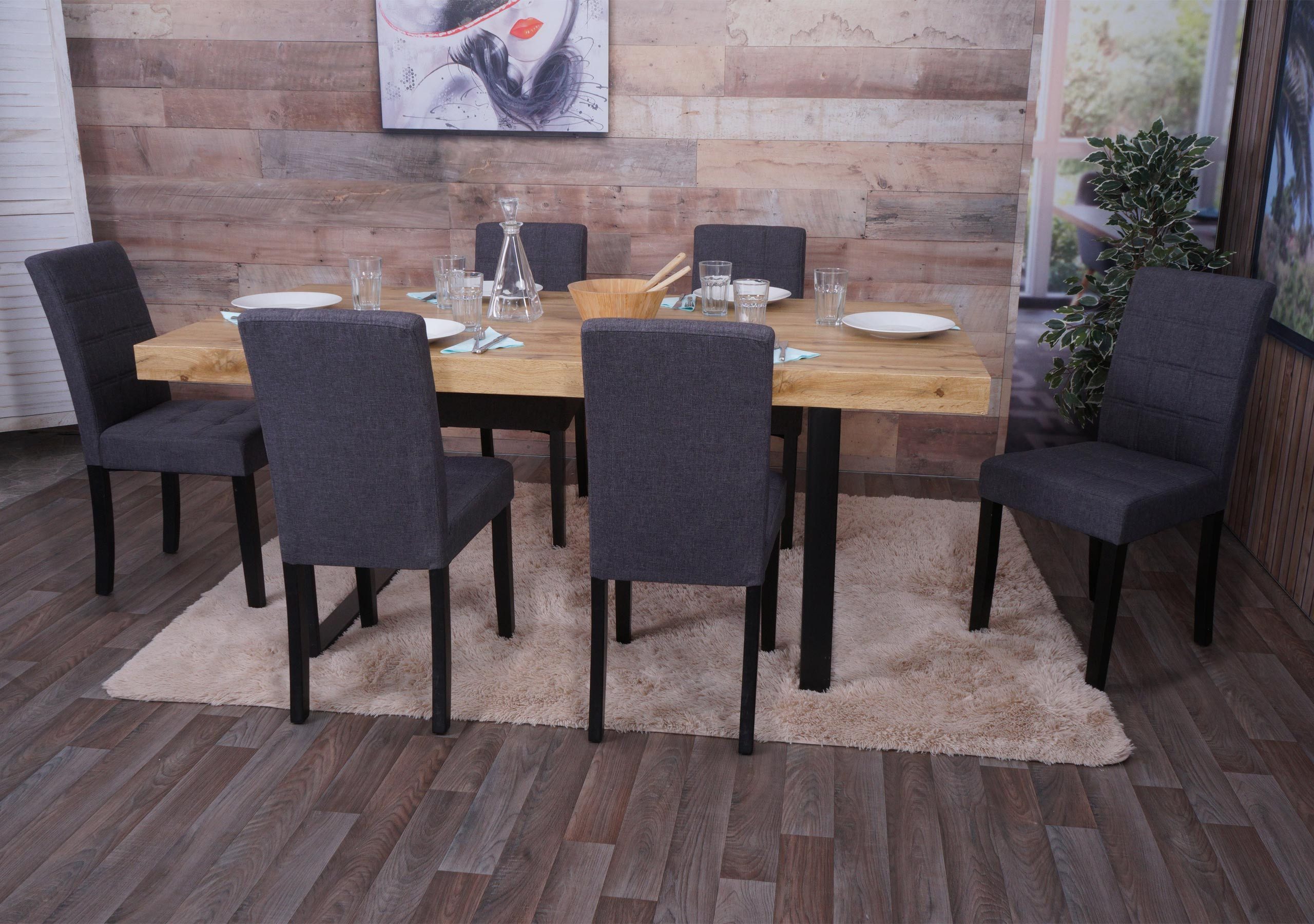 MCW Esszimmerstuhl MCW-O65b-6 (6er), Inklusive Fußbodenschoner, Maximale Da günstig online kaufen