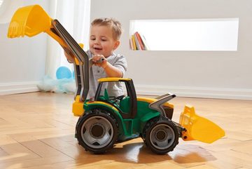 Lena® Spielzeug-Traktor Giga Trucks, mit Baggerarm und Frontlader; Made in Europe