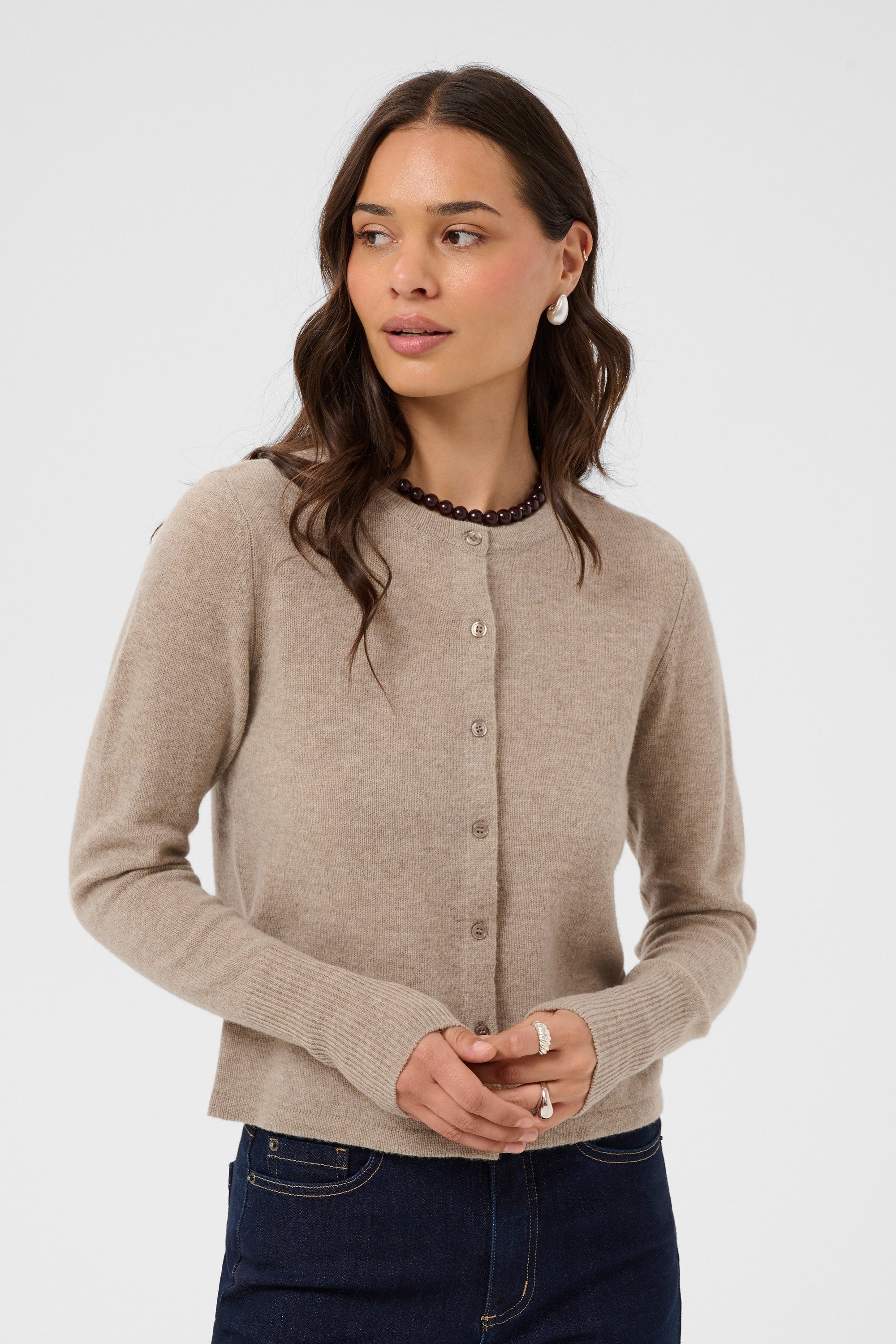 KAFFE Cardigan Strickjacke KAcashie