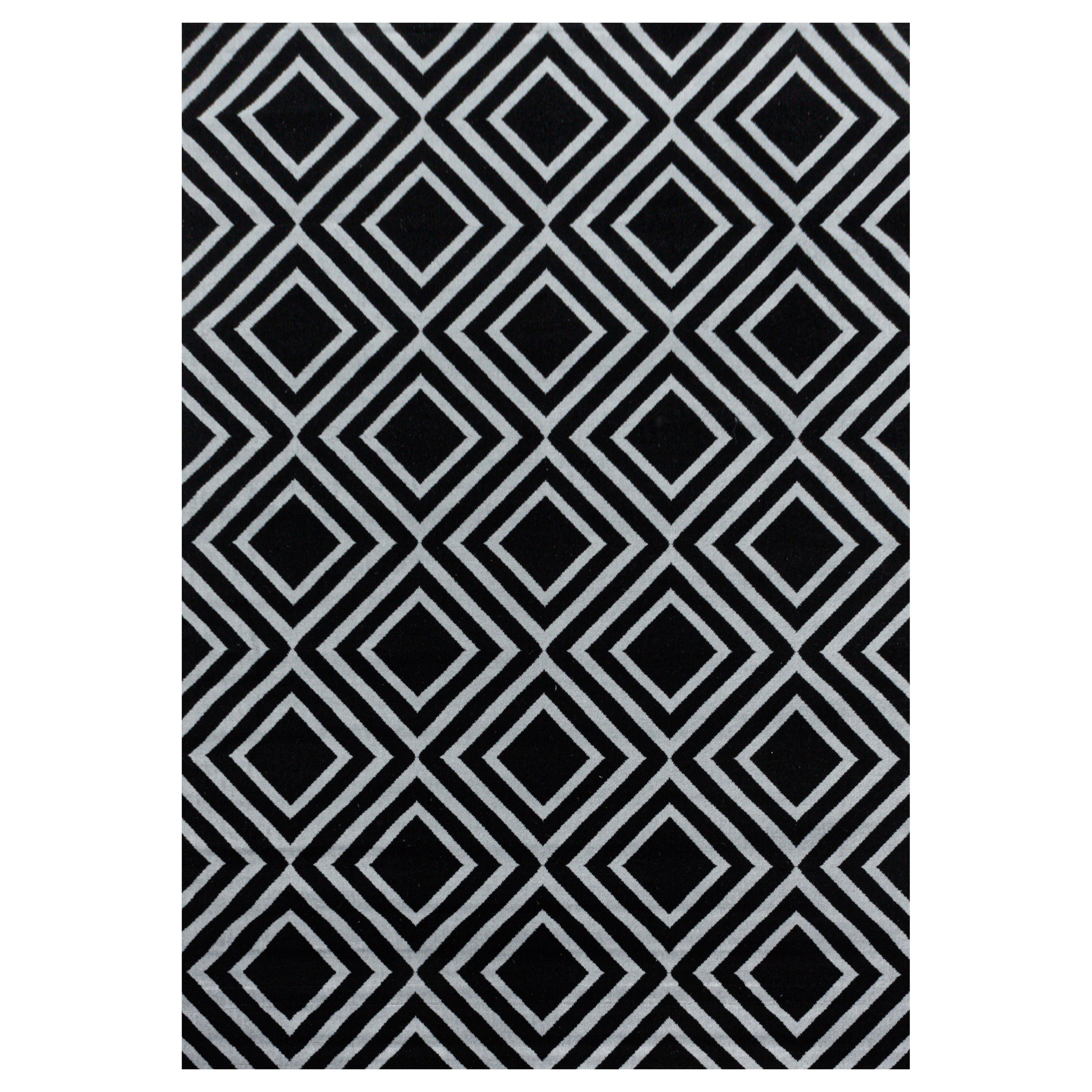 Teppich Geometrisch Design, Teppium, Rechteckig, Höhe: 9 mm, Kurzflor Teppich Geometrisch Design Teppich Modern Teppich Wohnzimmer