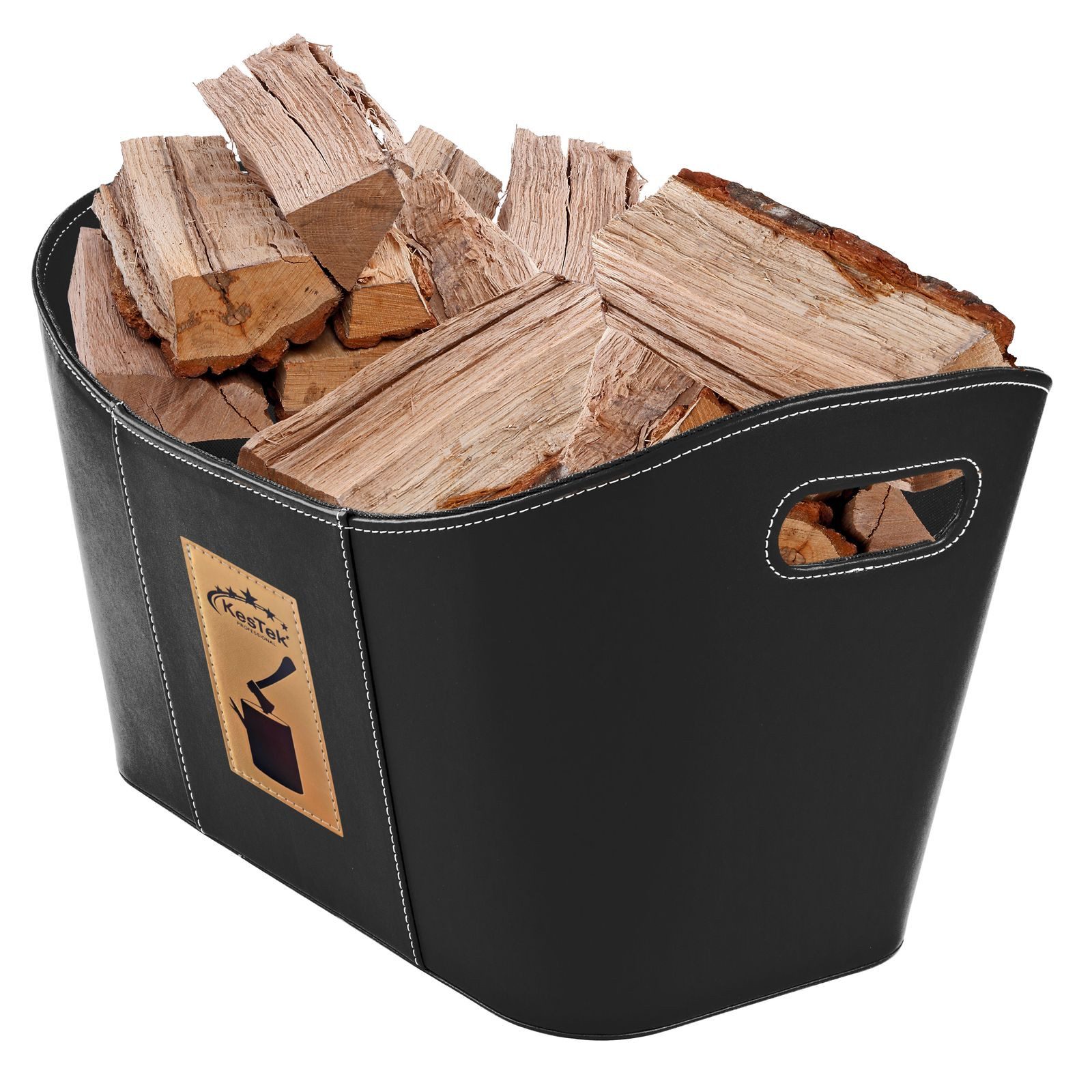 DEMA Kaminholzkorb Kaminholzkorb Salzburg, schwarz, 530x350x310 mm günstig online kaufen