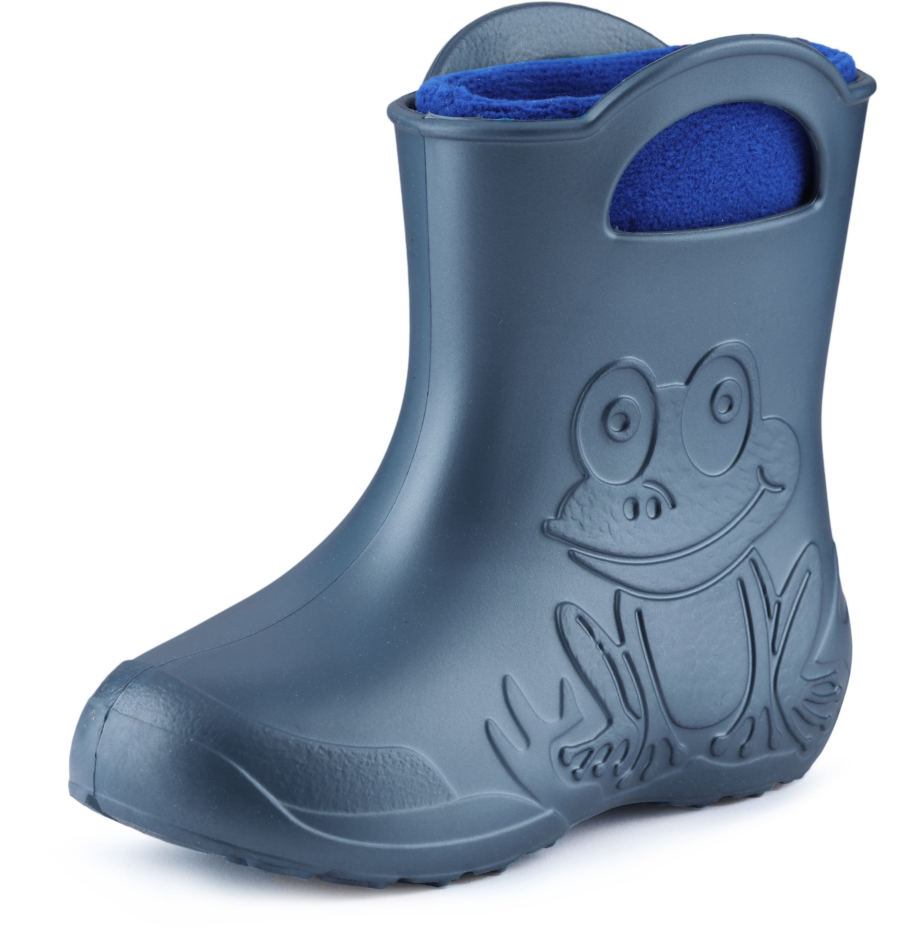 Ladeheid Kinder EVA federleichte Regenschuhe LA-CA-03 Gummistiefel mit herausnehmbares Innenfutter