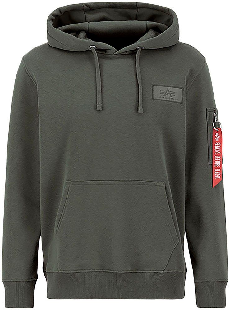 Alpha Industries Kapuzensweatshirt BACK PRINT HOODY Baumwollmischung, regular fit