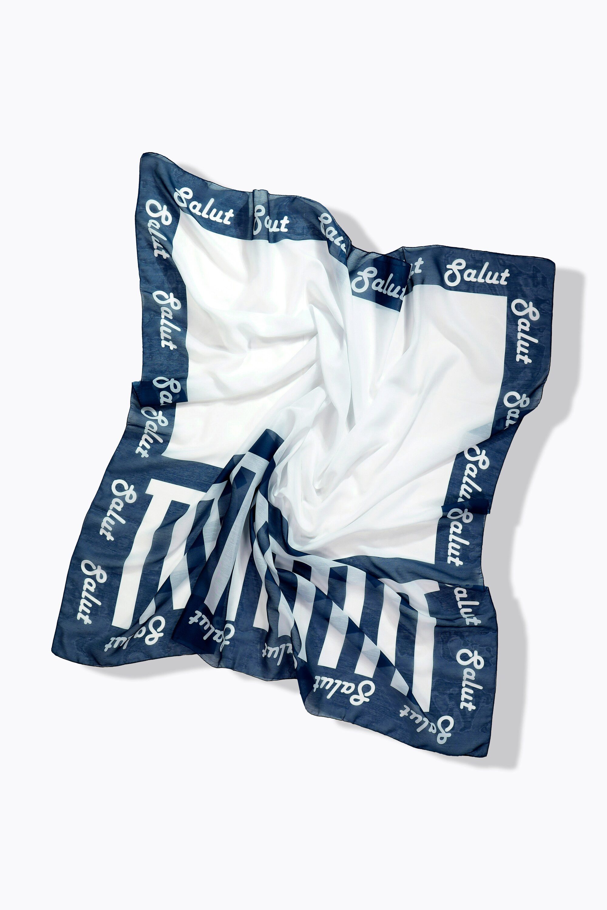 Ulla Popken Halstuch Tuch Streifen quadratisch günstig online kaufen