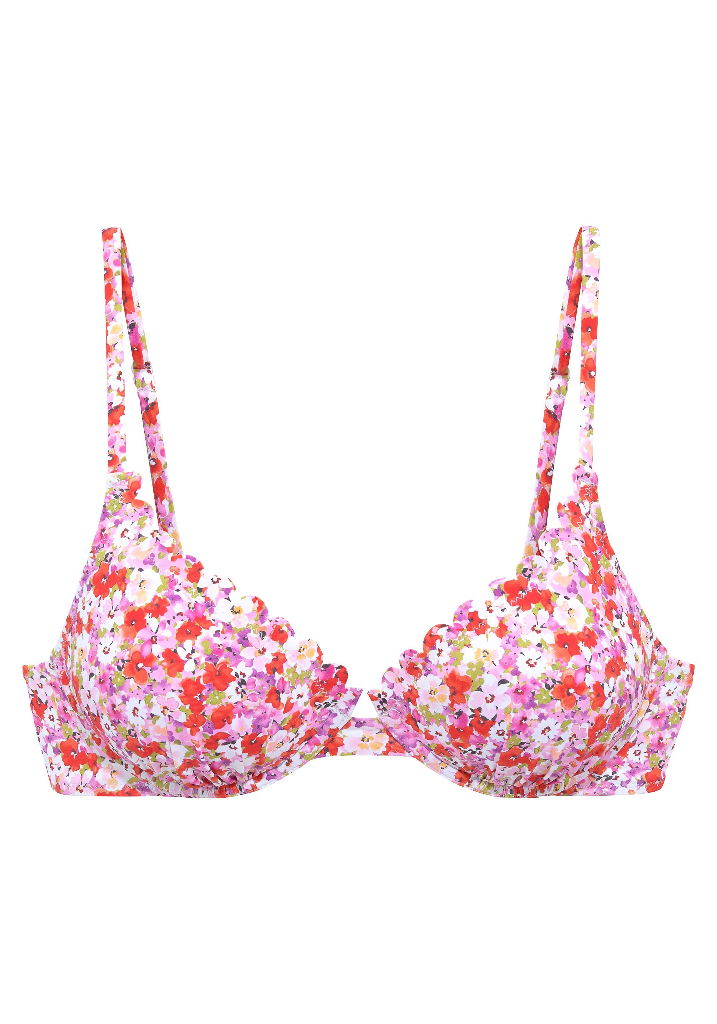 LASCANA Bügel-Bikini-Top Jasmin, mit Wattierung und günstig online kaufen
