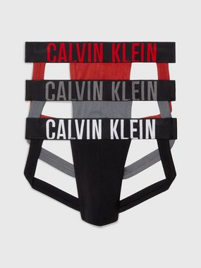 Calvin Klein Underwear String JOCK STRAP 3PK (Packung, 3-St., 3er) mit Logo-Stretchbund