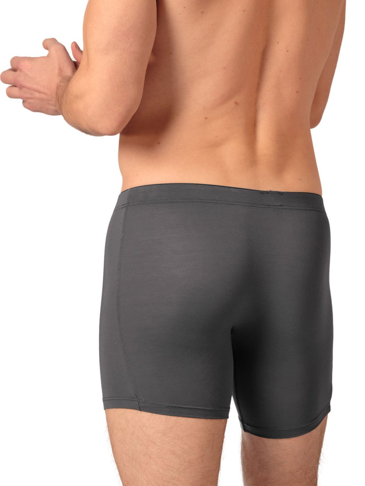 HUBER Retro Pants Herren Pant long leg hautnah Soft Modal (Stück, 1-St) -