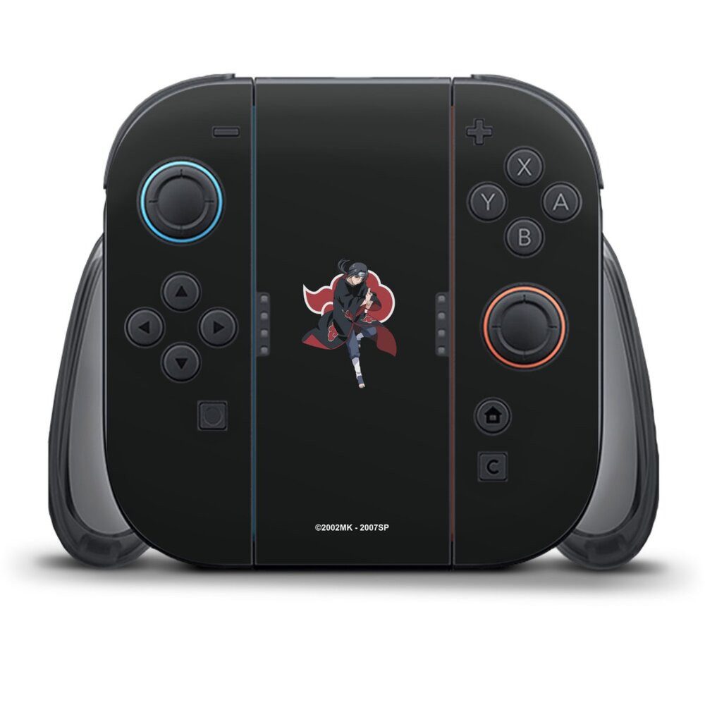 DeinDesign Konsolen-Cover Itachi Uchiha Offizielles Lizenzprodukt Naruto Shippuden, Nintendo Switch 2 Controller Skin Aufkleber Sticker Folie