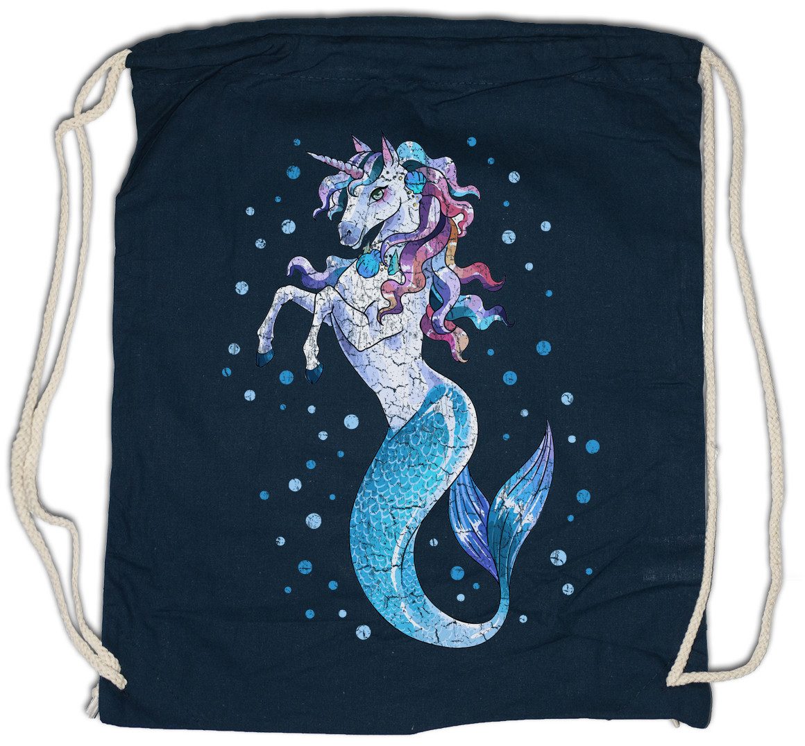Turnbeutel Unimaid I Turnbeutel Einhorn Unicorn Meerjungfrau Anime Cartoon Comic