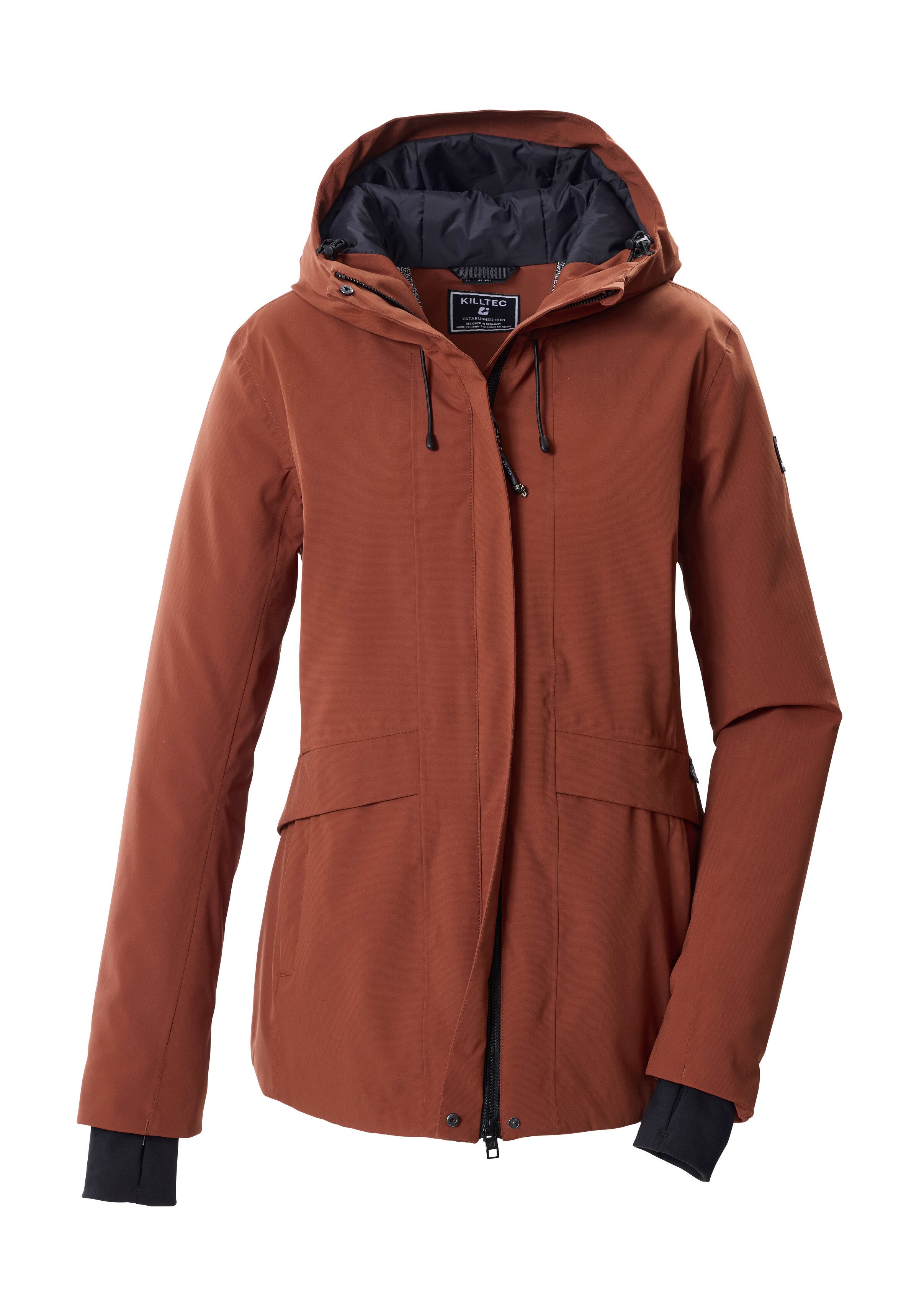 Killtec Funktionsjacke KOW 24 WMN JCKT Wind- und wasserdichte Damenjacke mit Teflon EcoElite™ Imprägnierung