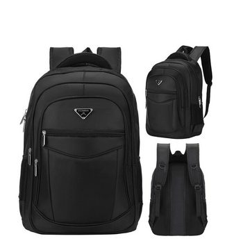 AKKEE Rucksack Laptop Rucksack Herren Reise Wandern Arbeit Schulrucksack Backpack (Laptoptasche, 1-tlg., Rucksack Herren 30L), für Männer Frauen Jungen Teenager Schwarz